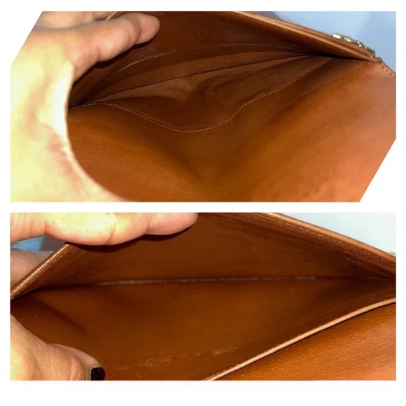 Vintage LOUIS VUITTON Monogram Canvas Passport Trifold Wallet Brown Authentic - Picture 11 of 17